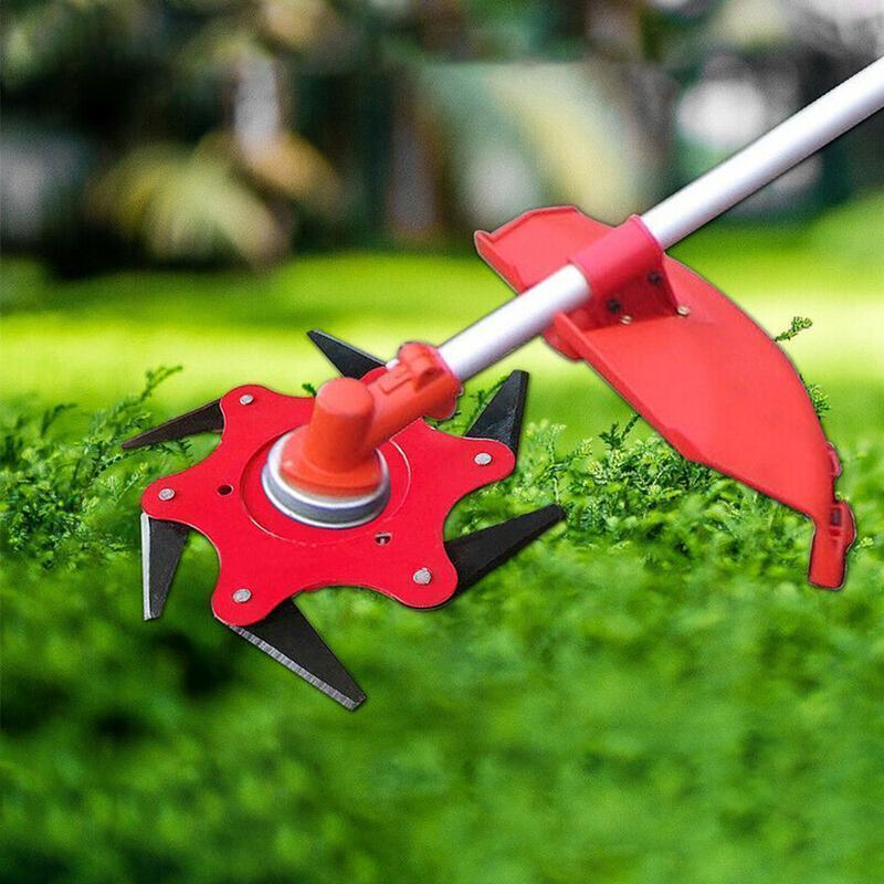 🔥 ¡Último día - 50% DE DESCUENTO! 🔥 TurboTrim™ Cabezal de Corte de Jardín de Acero con 6 Cuchillas Universal