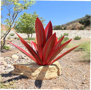 Rustic Radiant™ | Escultura Rústica de Agave Eterna e Impermeable