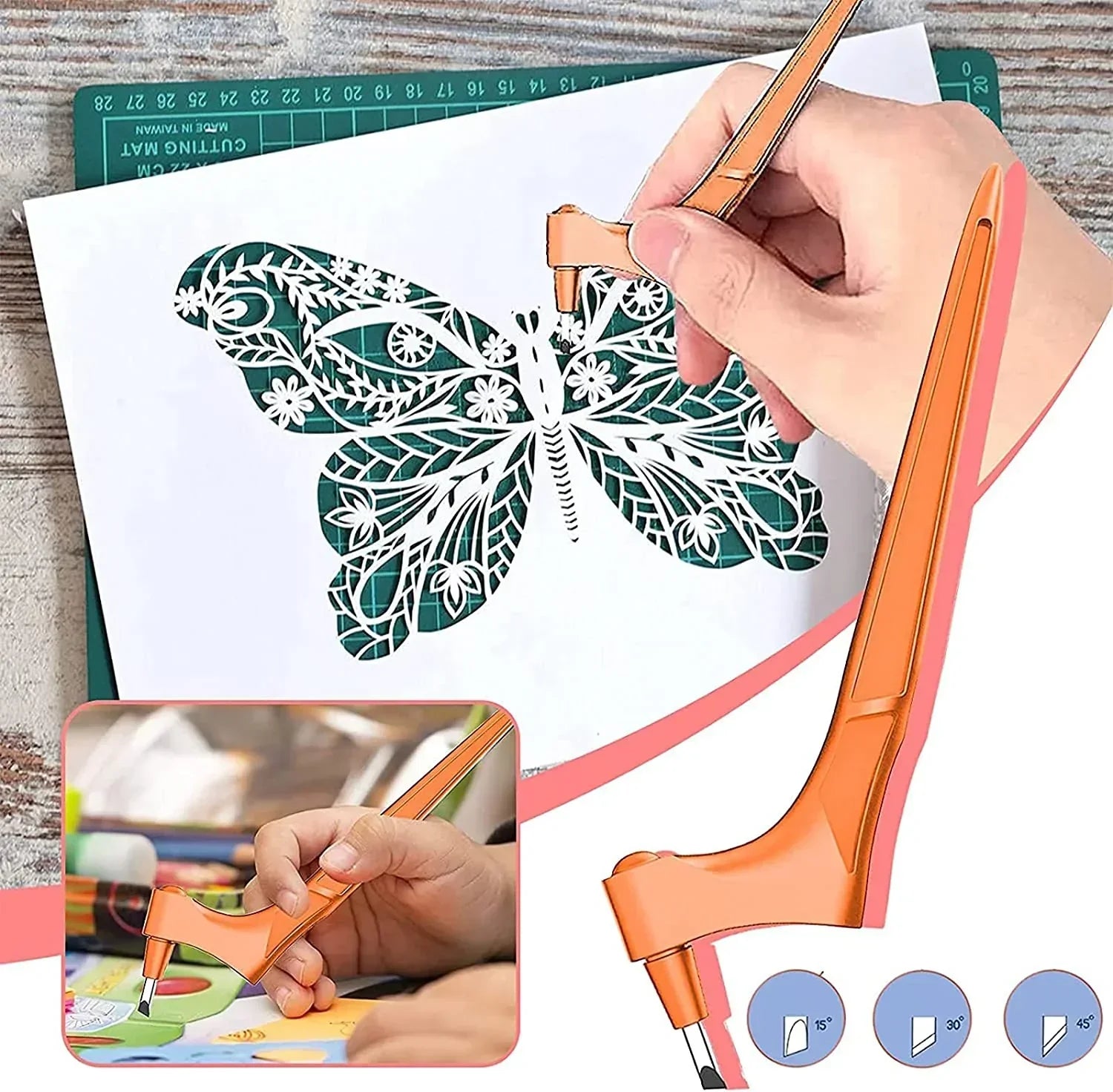 SwiftBlade™ | Herramienta de Corte Giratoria 360° - ¡1+1 GRATIS!