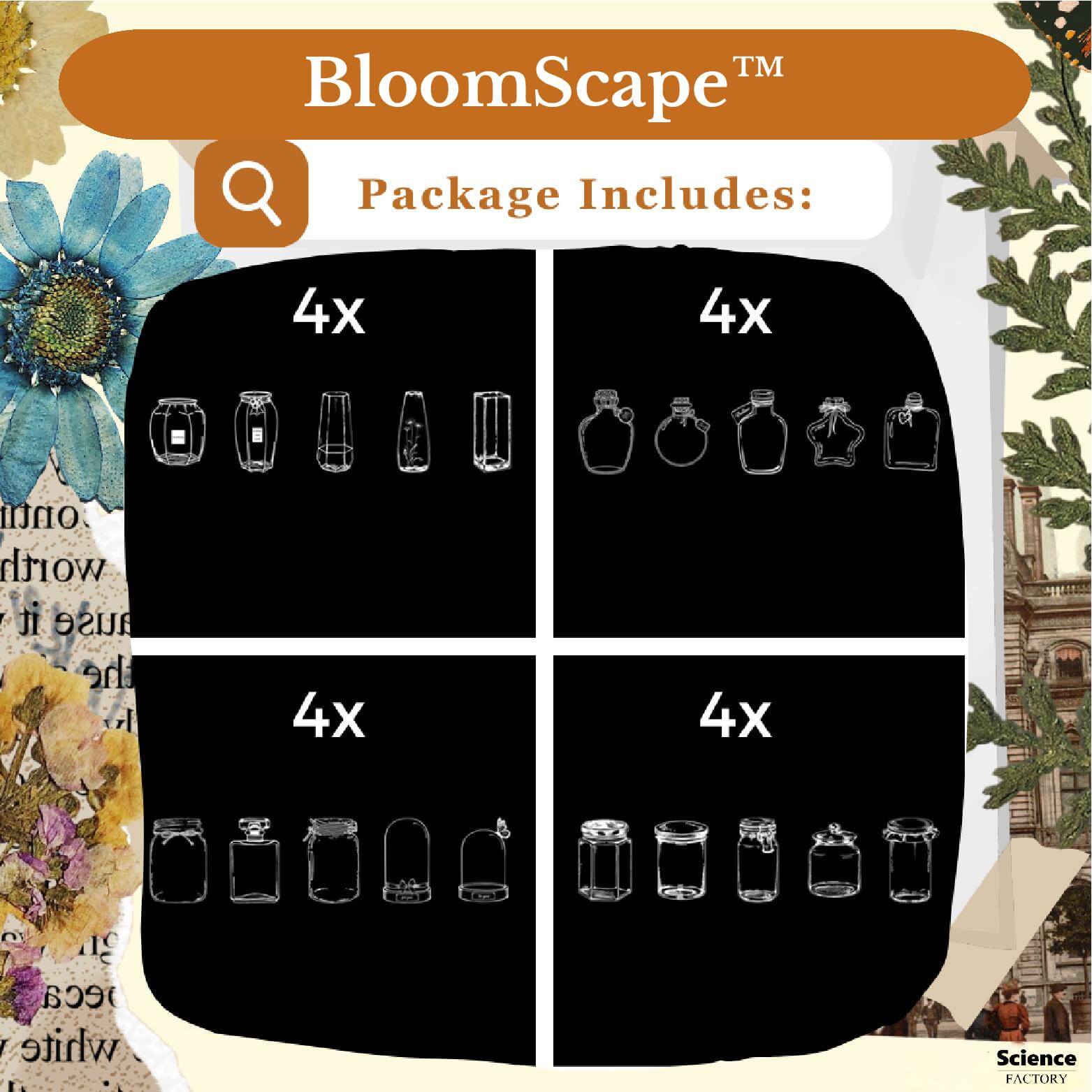 ¡Último día! ¡50% de descuento! Bloomscape™ Marcapáginas (Set de 80 piezas)