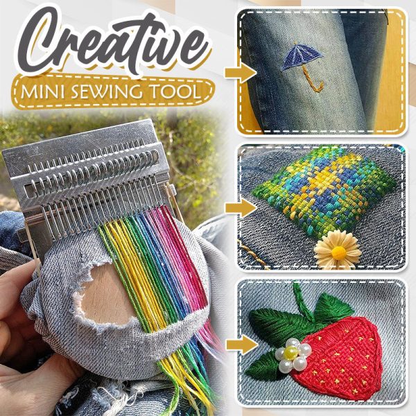 1+1 GRATIS | MagicStitch™ Mini Máquina de Bordado DIY