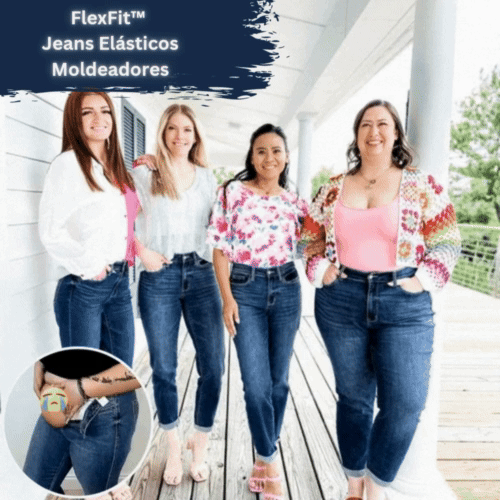 FlexFit™ - Jeans Elásticos Moldeadores