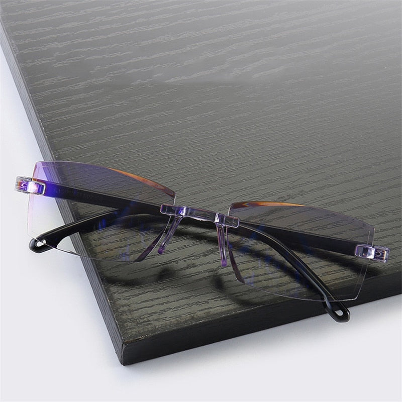 【ÚLTIMO DÍA DE REBAJAS】VisionPro™ Gafas de Lectura Antidesgaste con Alta Dureza, Filtro de Luz Azul e Inteligente Doble Enfoque