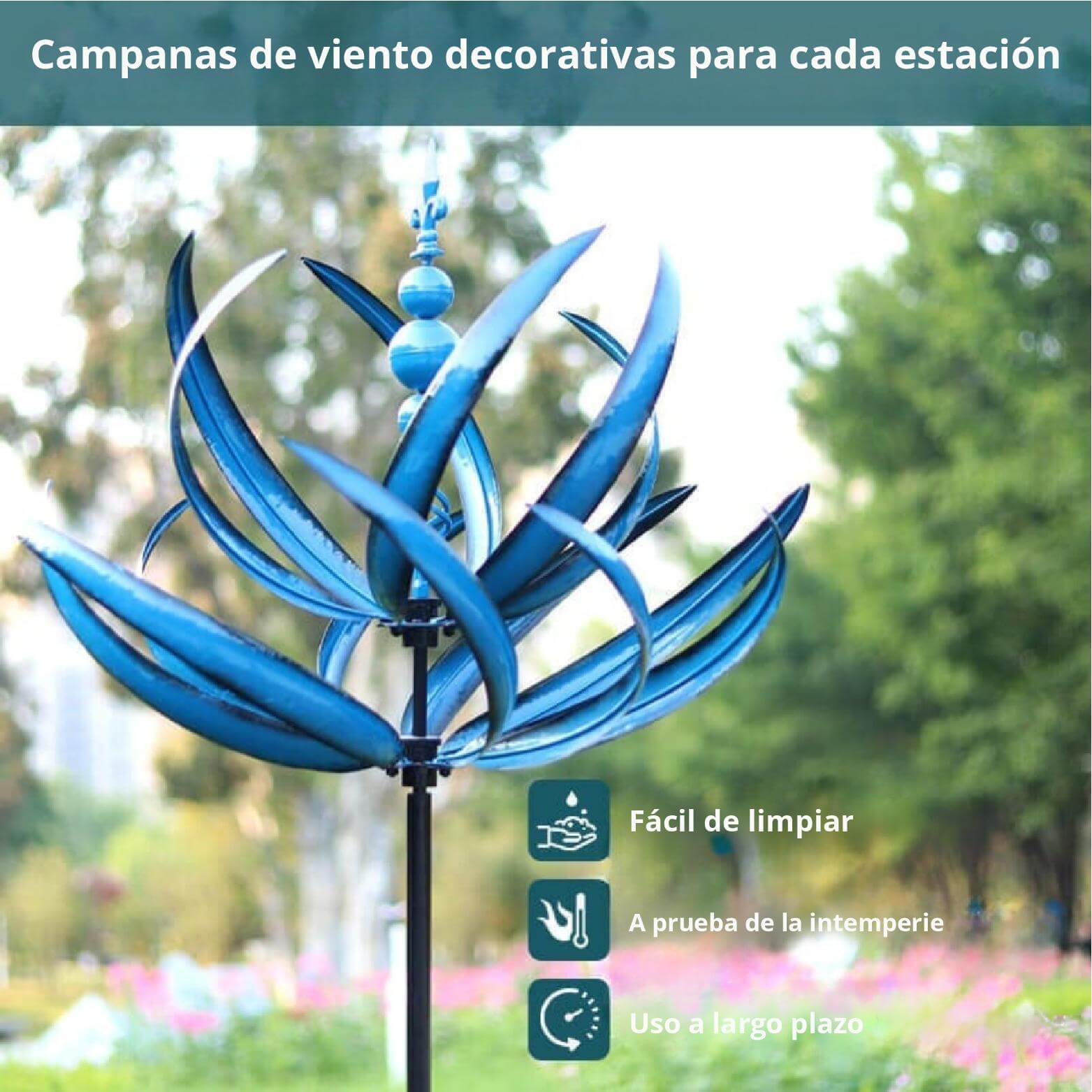 SerenitySpin™ - Disfruta la belleza del molinillo de viento Lotus