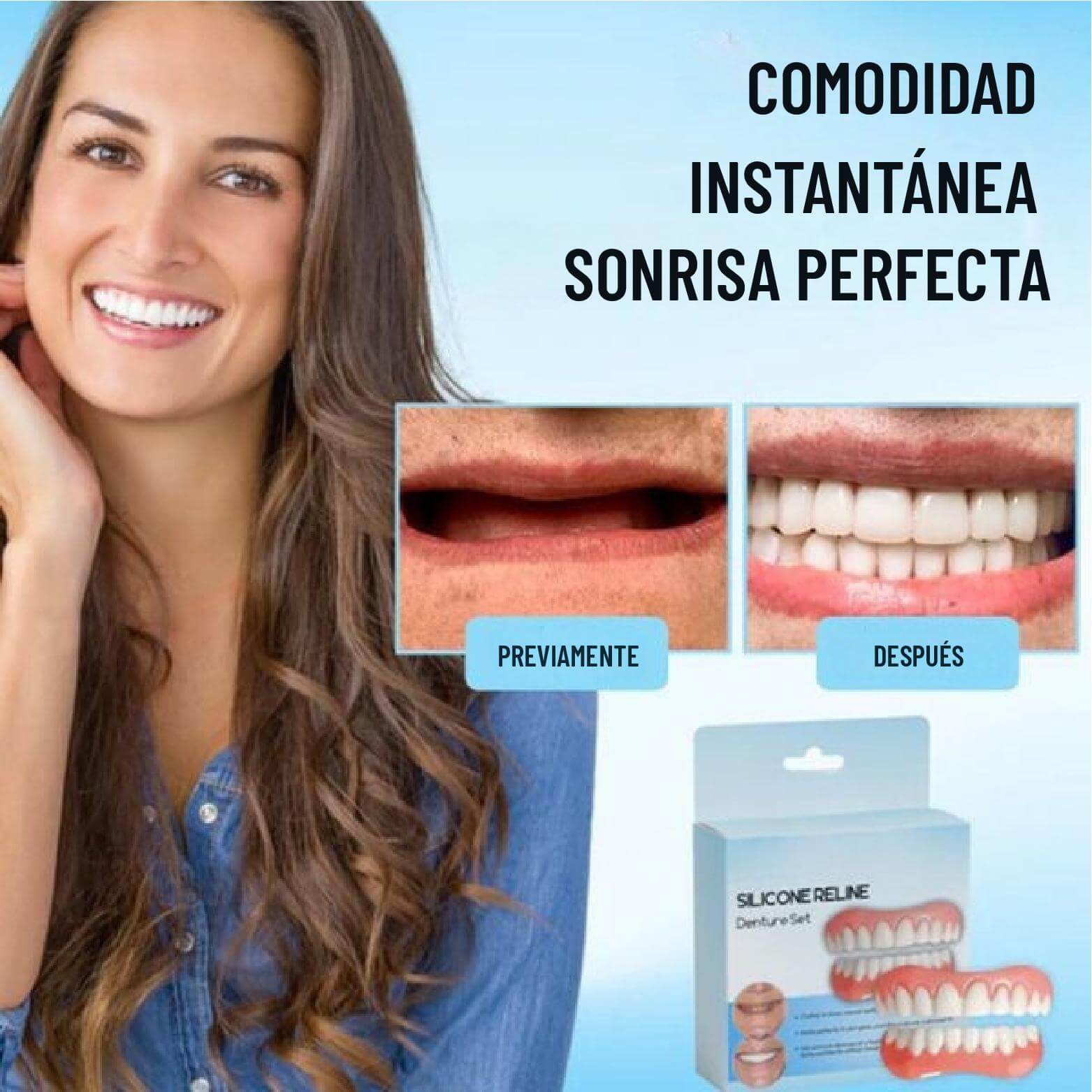 ¡Compra 1 y Llévate 1 Gratis! | SmileFit™ Set de Silicona – Comodidad Duradera, Ajuste Perfecto y Sonrisa Radiante