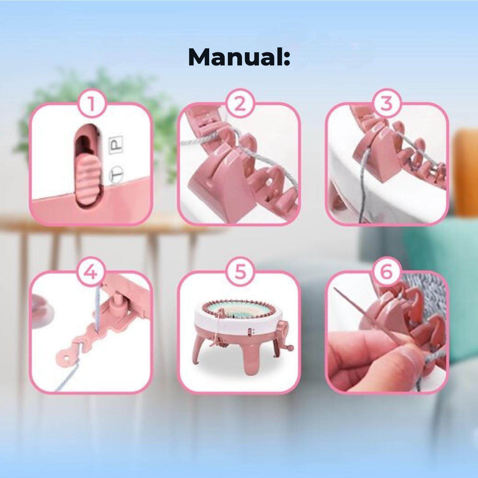 SpinCraft™ – Teje Rápido y con Estilo | ¡Tu Clave para una Creatividad Sin Límites!