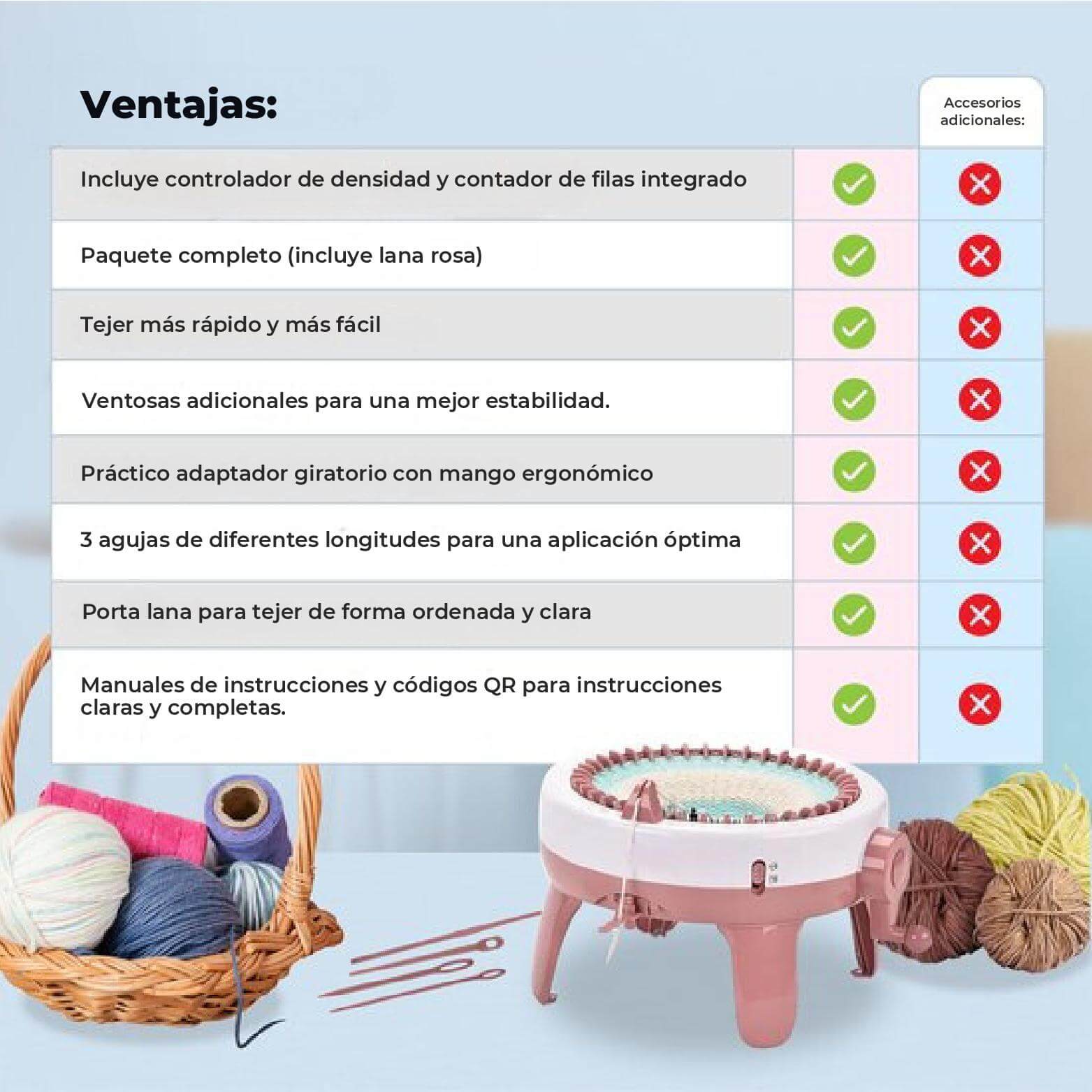 SpinCraft™ – Teje Rápido y con Estilo | ¡Tu Clave para una Creatividad Sin Límites!