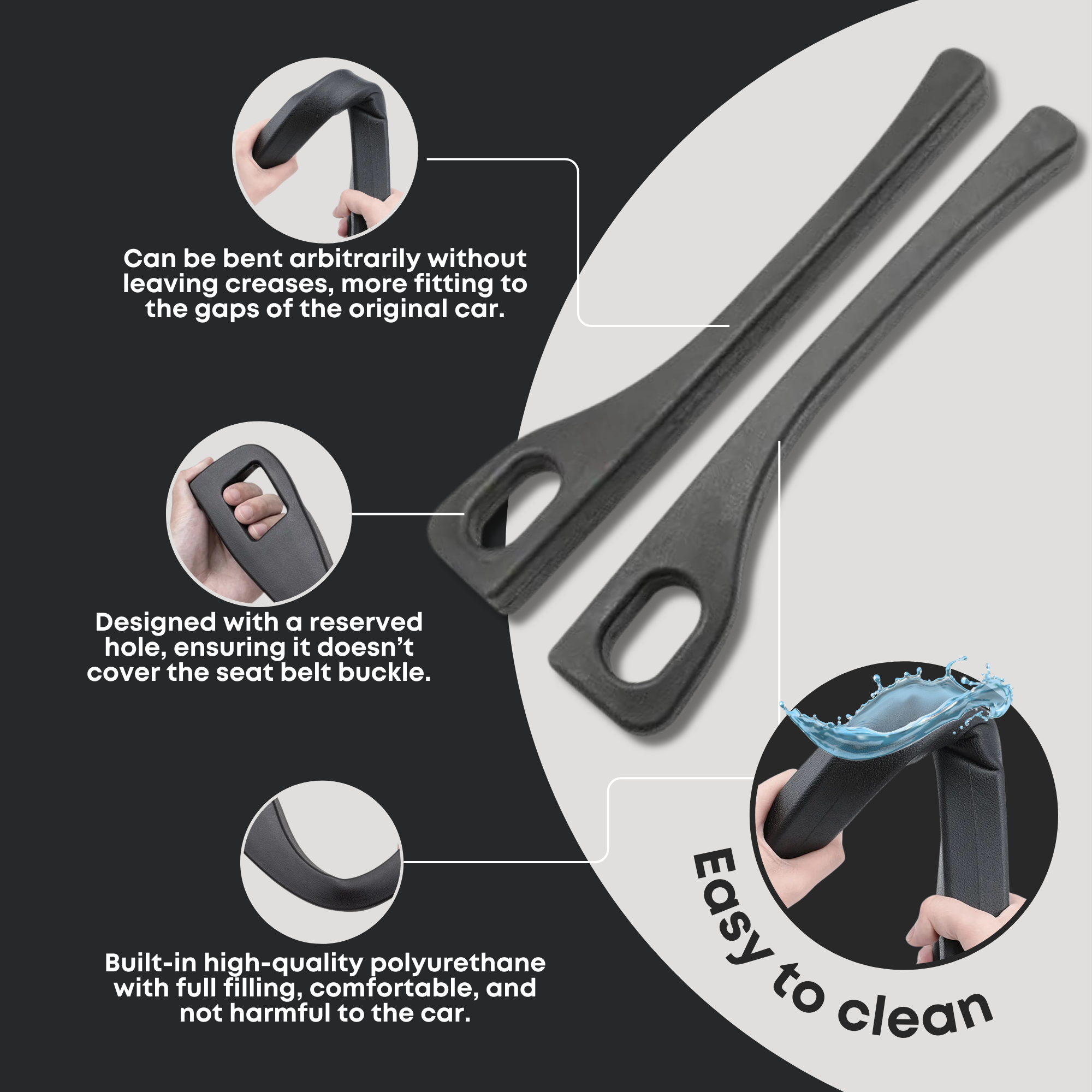 GapShield™ Relleno para la Rendija del Asiento | 1 PAR