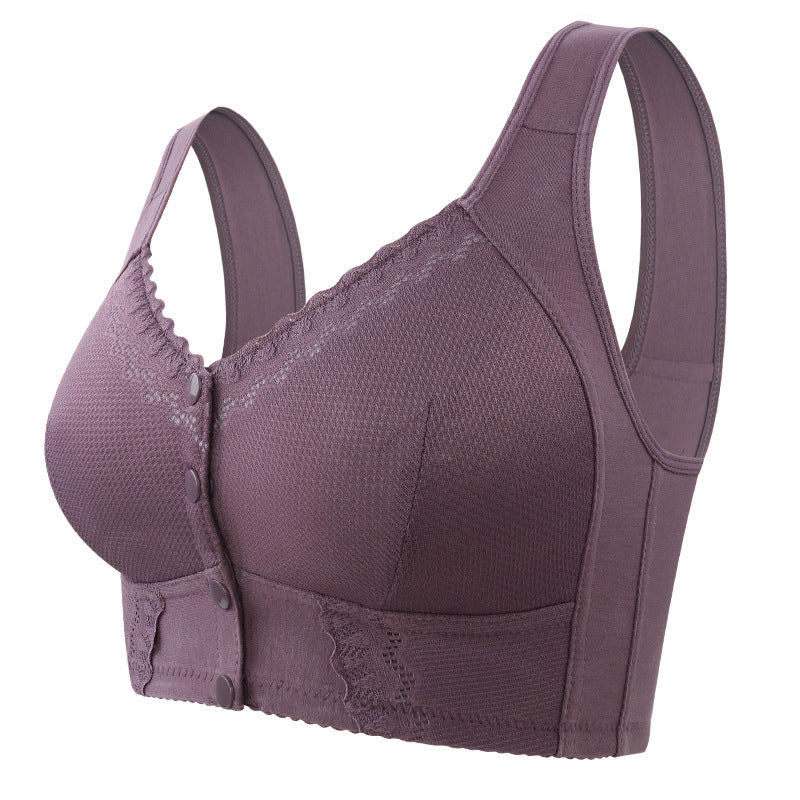 1+1 GRATIS | FrontEase™ Sujetador de Algodón con Cierre Frontal para Personas Mayores