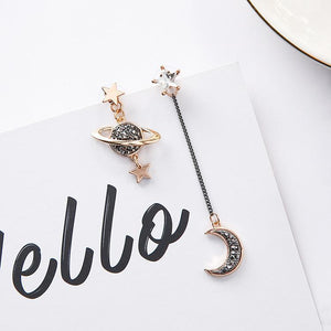 Pendientes Asimétricos de Cuerpo Celestial - Science Factory ES