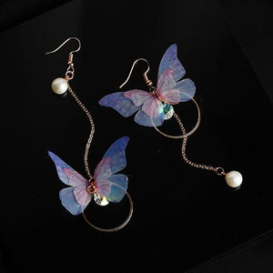 Mariposa Pendientes de Perlas - Science Factory ES
