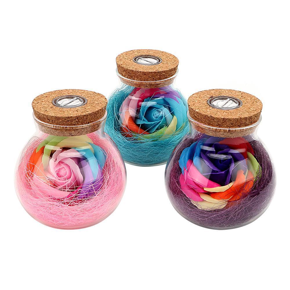 Rosa en una Botella | Iluminación - Science Factory ES