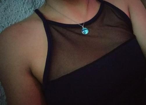 Collar de Luna Brillante - Science Factory ES