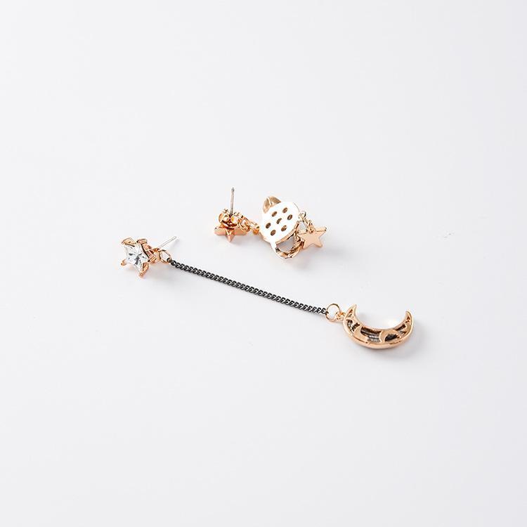 Pendientes Asimétricos de Cuerpo Celestial - Science Factory ES