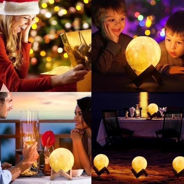 Luz Nocturna de la Luna del Universo | Limitada - Science Factory ES