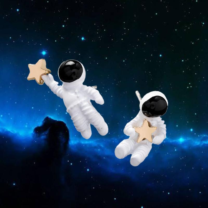 Pendientes de Astronauta Espacial - Science Factory ES