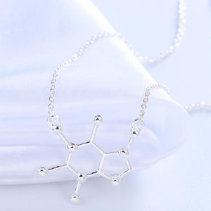 Collar de Molécula de Cafeína - Science Factory ES