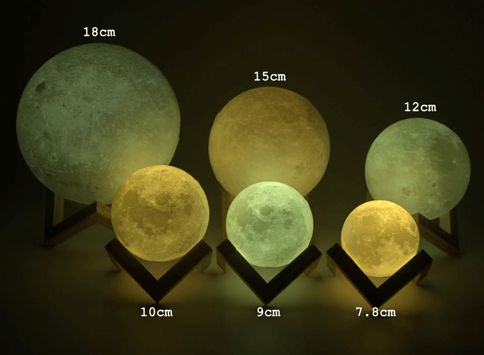 Luz Nocturna de la Luna | Iluminación - Science Factory ES