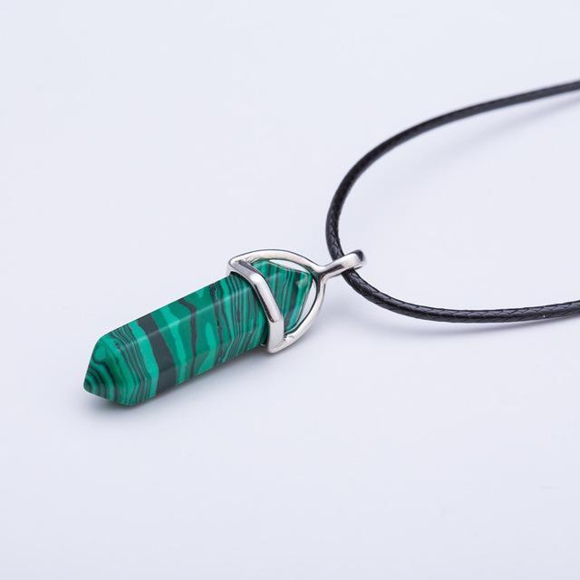 Collar Geométrico de Piedra Natural - Science Factory ES