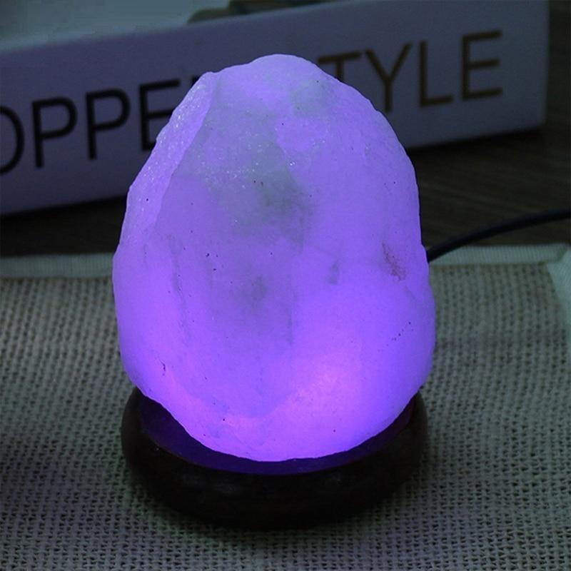 Lámpara de Piedra de Sal que cambia de color | Iluminación - Science Factory ES