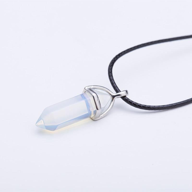 Collar Geométrico de Piedra Natural - Science Factory ES