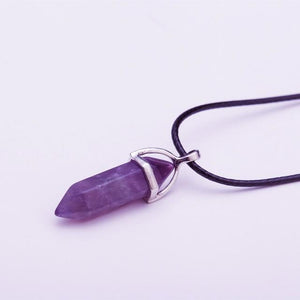 Collar Geométrico de Piedra Natural - Science Factory ES