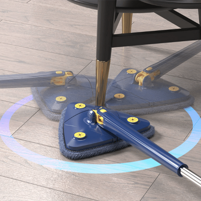 TriMop™ | Mopa de limpieza ajustable con rotación de 360°