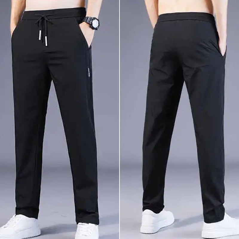 DryCool Heren™ Pantalón Transpirable de Seda Helada para Ocio