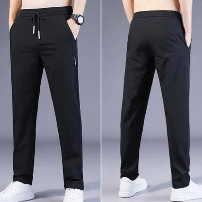 DryCool Heren™ Pantalón Transpirable de Seda Helada para Ocio