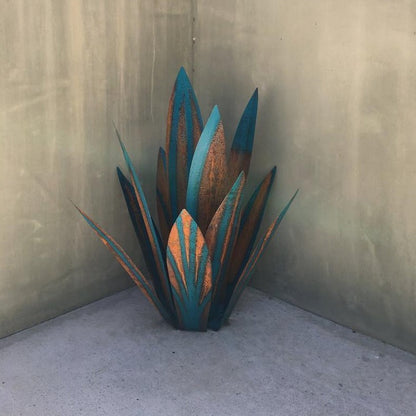 Rustic Radiant™ | Escultura Rústica de Agave Eterna e Impermeable
