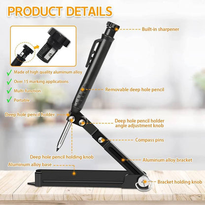 PrecisionPro™ | Herramienta de Precisión y Marcado Multifuncional