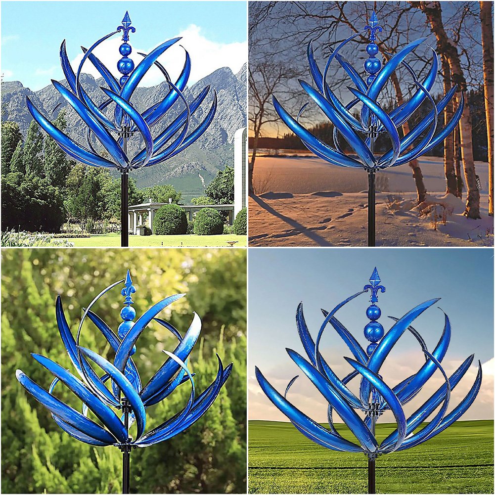 SerenitySpin™ - Disfruta la belleza del molinillo de viento Lotus