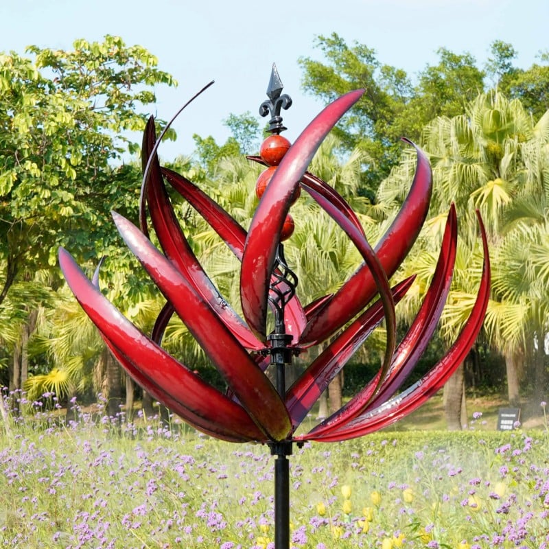 SerenitySpin™ - Disfruta la belleza del molinillo de viento Lotus
