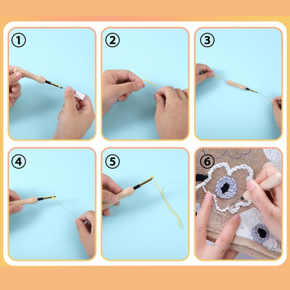 EasyStitch Experiencia™ Set de Agujas Perfecto para Bordado de Precisión
