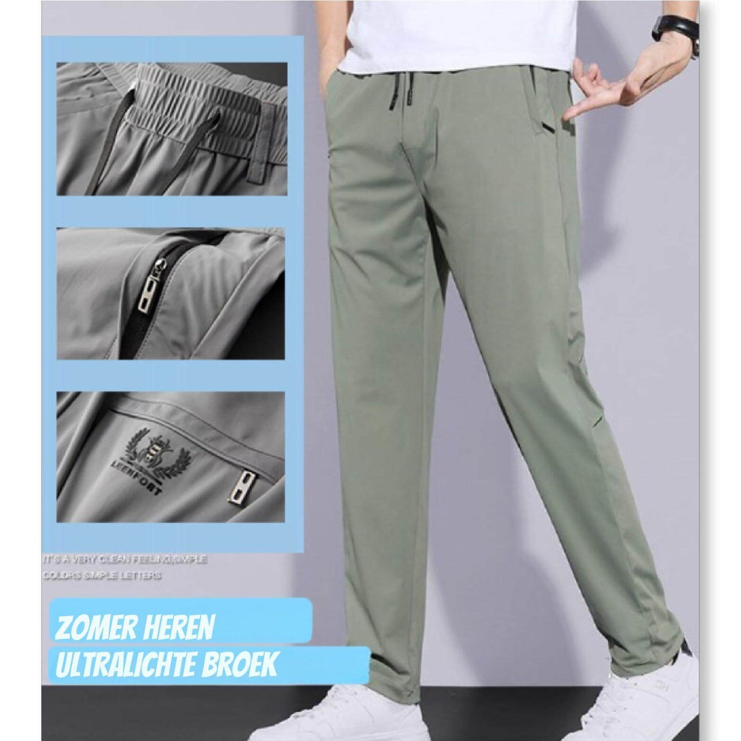 CoolSport™ - Pantalón Deportivo de Seda Helada