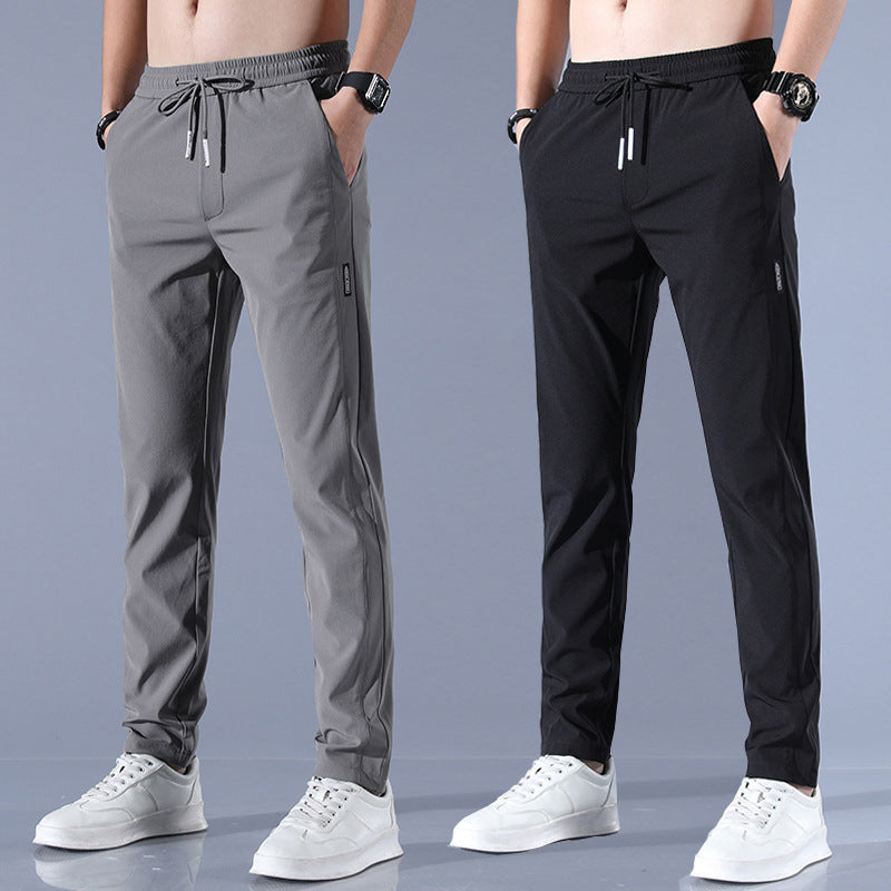 DryCool Heren™ Pantalón Transpirable de Seda Helada para Ocio