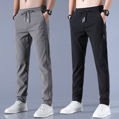 DryCool Heren™ Pantalón Transpirable de Seda Helada para Ocio