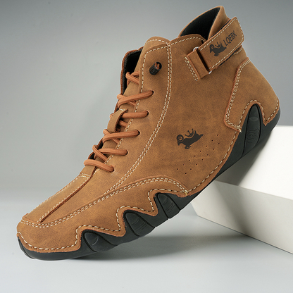 ComfortStep™ - Zapato Descalzo Antideslizante de Cuero Real con Máximo Confort