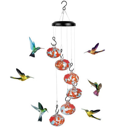 HummiChime™ | Encantadora campana de viento con comedero para colibríes