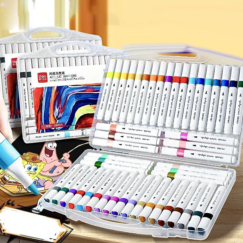 AcryliGlow™ | Set de Rotuladores Acrílicos (24 Colores)
