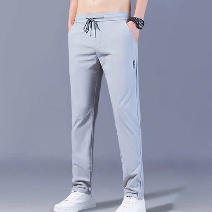 DryCool Heren™ Pantalón Transpirable de Seda Helada para Ocio