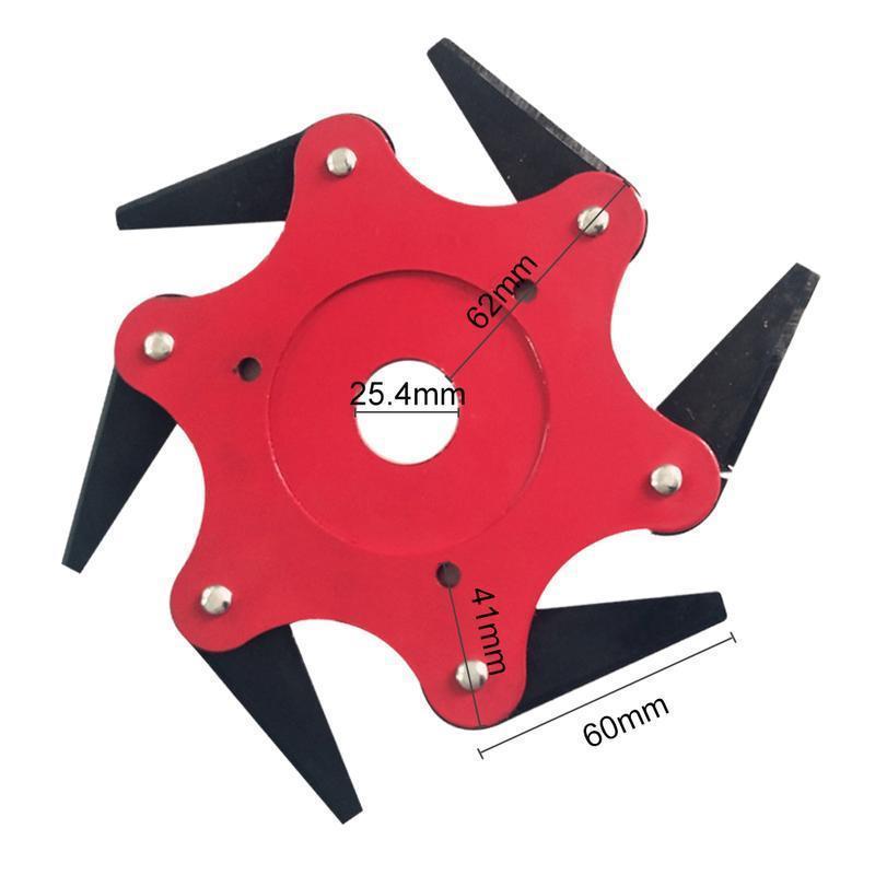 🔥 ¡Último día - 50% DE DESCUENTO! 🔥 TurboTrim™ Cabezal de Corte de Jardín de Acero con 6 Cuchillas Universal