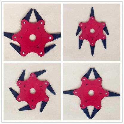🔥 ¡Último día - 50% DE DESCUENTO! 🔥 TurboTrim™ Cabezal de Corte de Jardín de Acero con 6 Cuchillas Universal