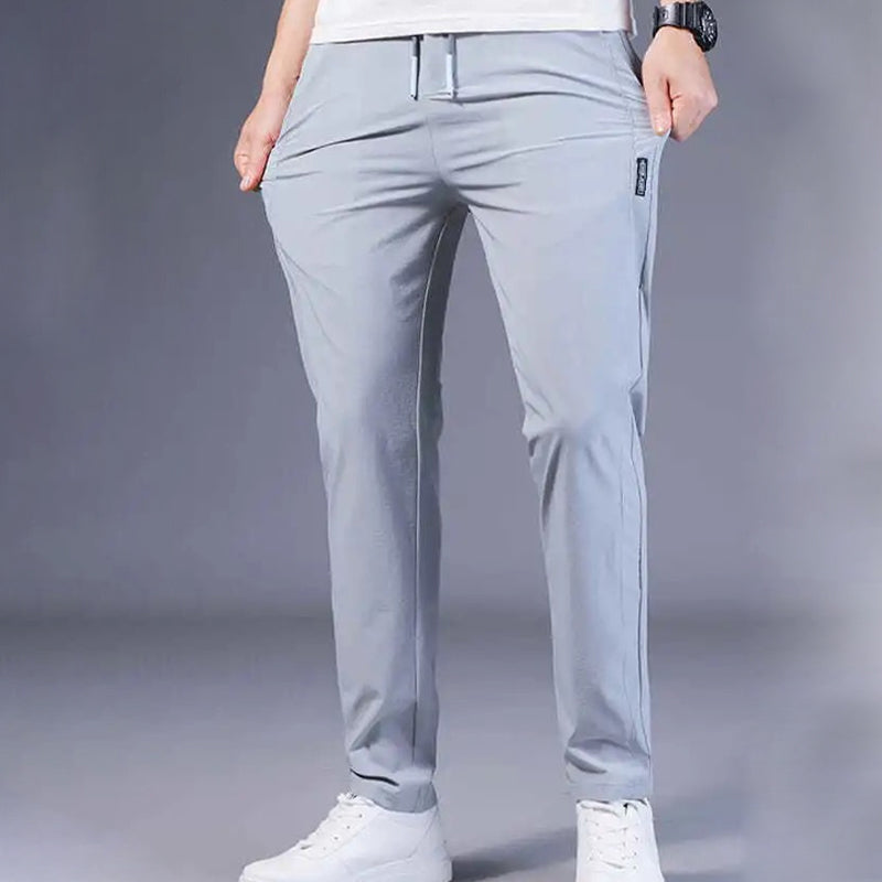 DryCool Heren™ Pantalón Transpirable de Seda Helada para Ocio