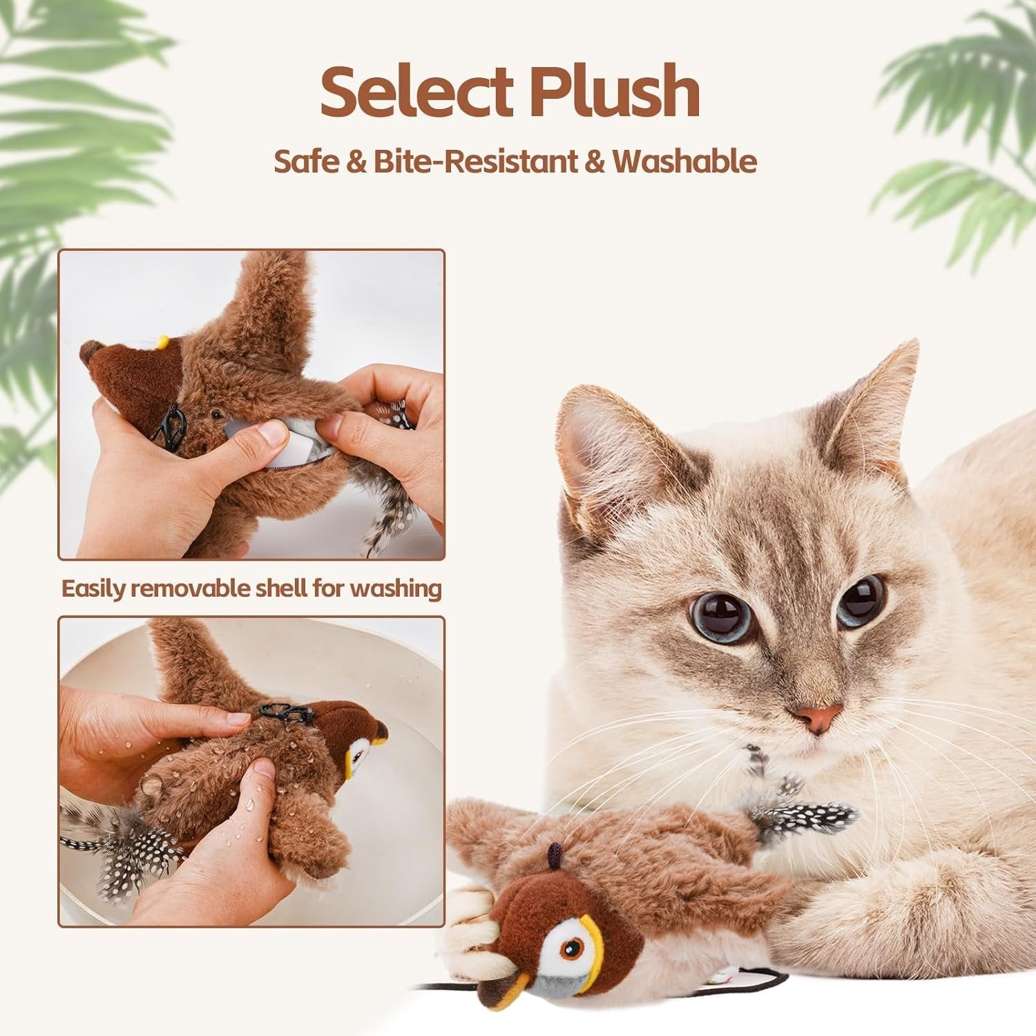 PurrChirp™ – Interactief Vogelspeeltje Voor Katten - Science Factory