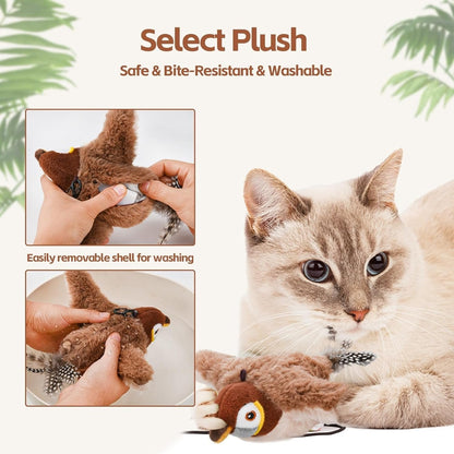 PurrChirp™ – Interactief Vogelspeeltje Voor Katten - Science Factory