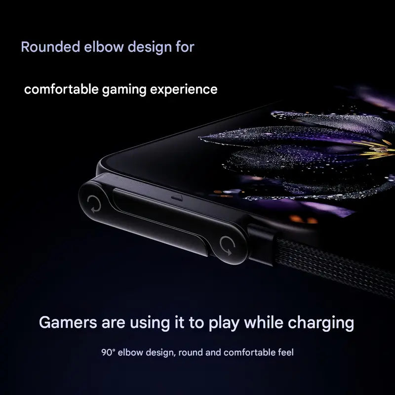 SnapCharge™ Soporte de Teléfono Invisible 2 en 1 con Cable de Carga | Carga Ultrarrápida de 240W