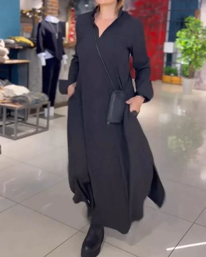 Elise™ – Elegante en comfortabele lange jurk