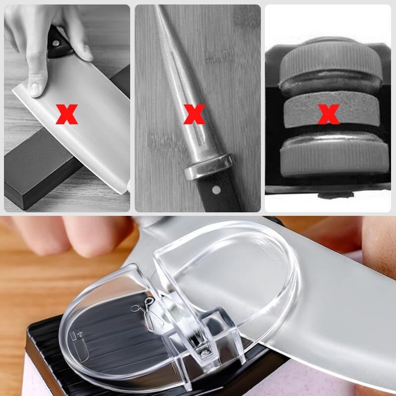 SharpEase™ - Afilador Eléctrico de Cuchillos para Resultados Perfectos