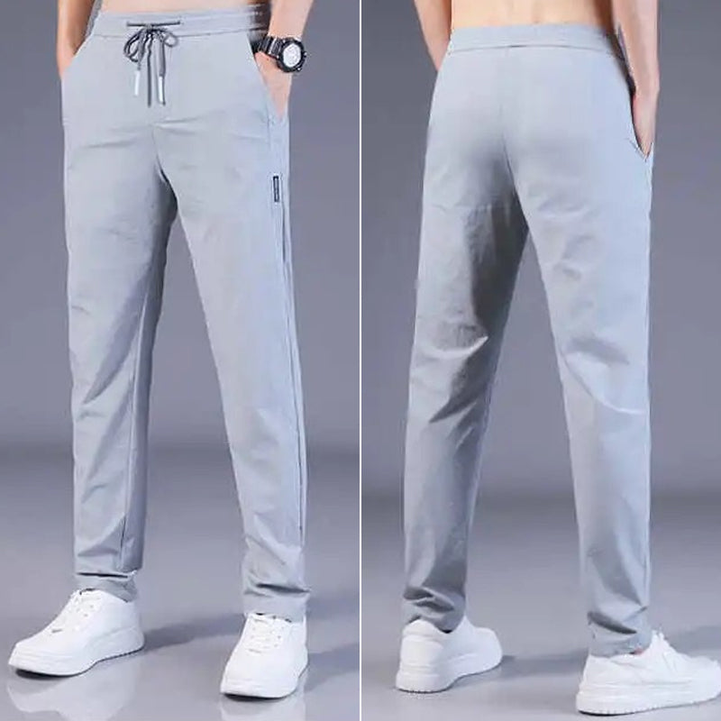 DryCool Heren™ Pantalón Transpirable de Seda Helada para Ocio